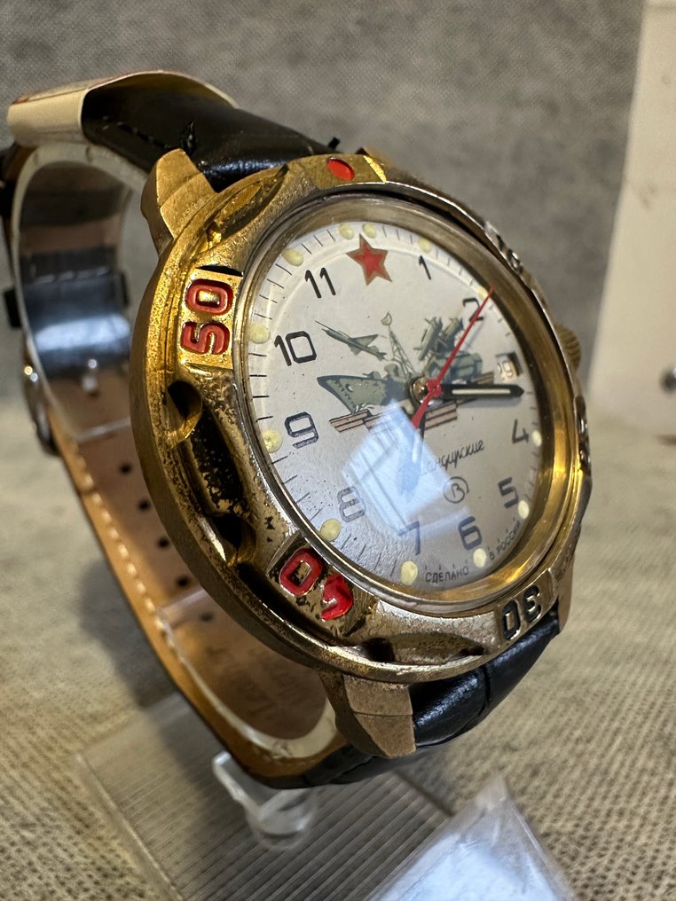 USSR - Original Vostok-Watch "Commander" - Military accessories #3.2
