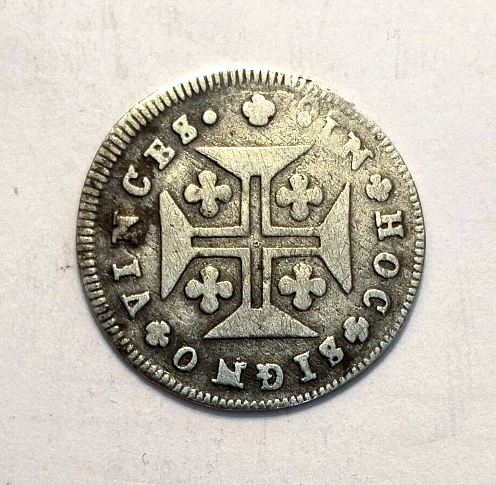 Portugal. D. Maria I & D. Pedro III (1777-1786). 3 Vinténs - 60 Réis - Escassa - ND (No Reserve Price) #1.0