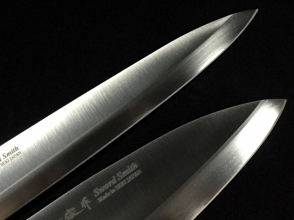 正宗 MASAMUNE / Set of 2 / 柳刃 YANAGIBA 出刃 DEBA - Μαχαίρι κουζίνας - Ιαπωνικό μαχαίρι κουζίνας - Χάλυβας - Ιαπωνία #3.2