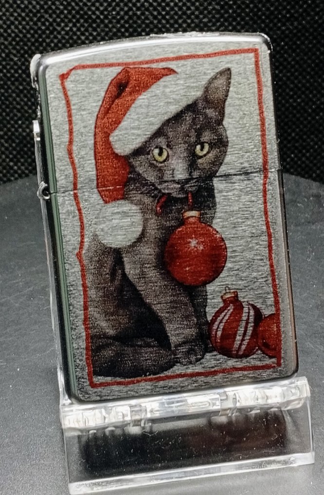 Zippo - 芝宝 - Christmas Edition 2a - 没有保留价 - 口袋打火机 - 黄铜 #1.0