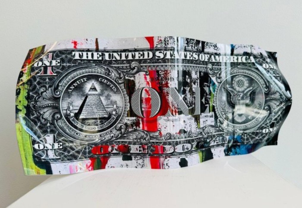 Karl Lagasse - One dollar IN GOD (numéro 08/50) - Livraison gratuite DHL Express. #4.3