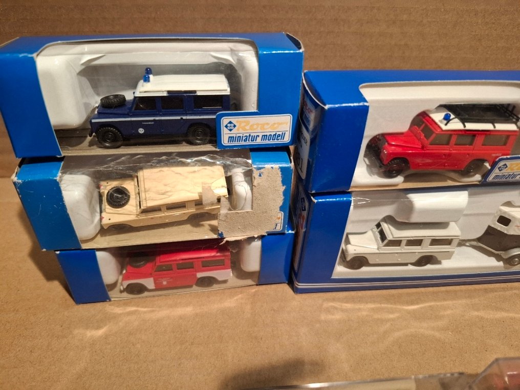 Roco 1:87 - Model car  (8) - Land Rover - Various models #3.2
