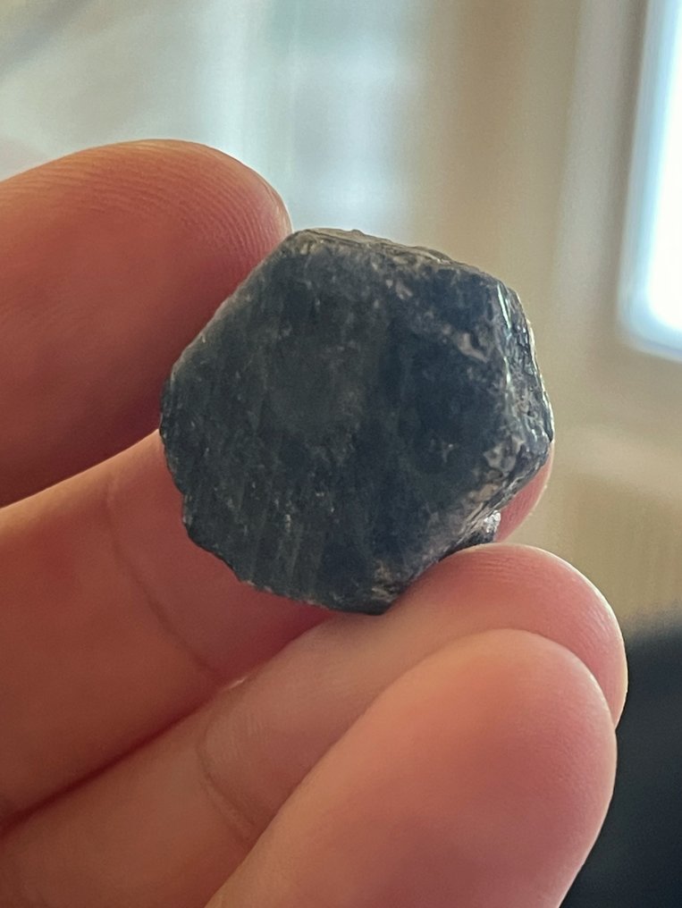 蓝宝石 令人惊叹的双色蓝绿色/蓝宝石。“全晶体和高品质特别品” 73 克拉。 - 高度: 23 mm - 宽度: 20 mm- 14.6 g #3.2