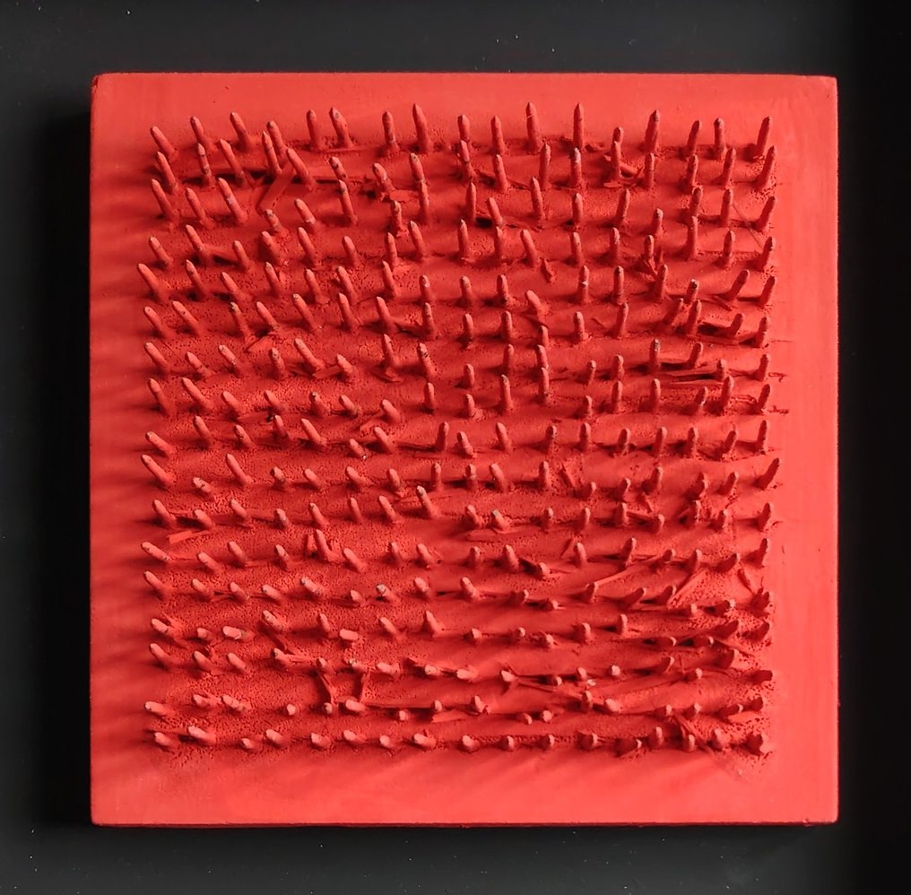 Bernard Aubertin (1934-2015) - Tableau clous, Chiodi su tavola #1.0