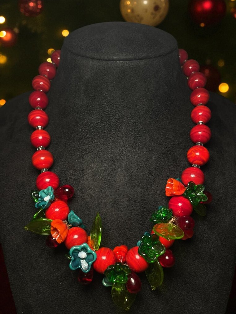 Murano glass - Necklace - Exclusive Murano Necklace #1.0