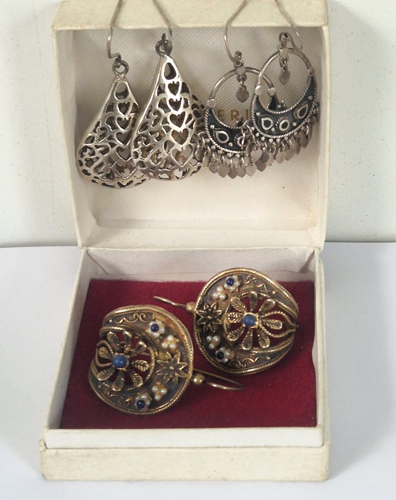 Ezüst - Drop fülbevaló #2.1