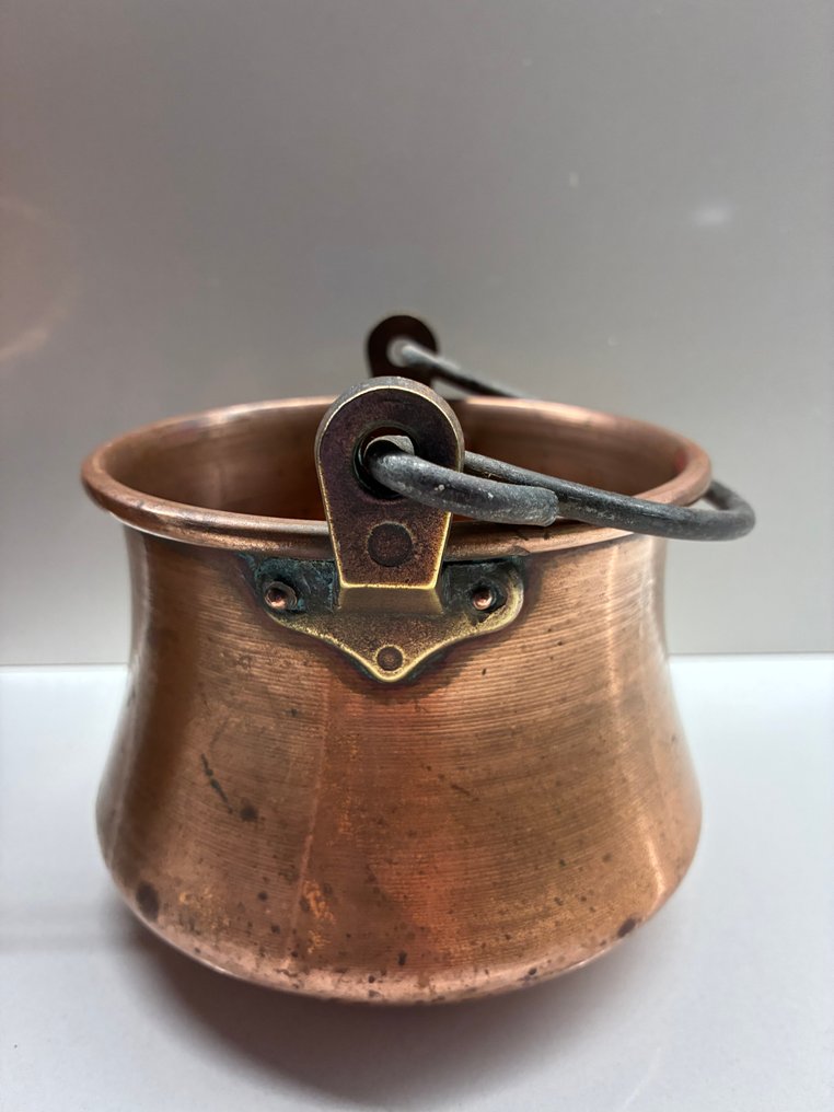  Αγγείο - Χαλκός - 1910-1920 - Ζευγάρι κατσαρόλες από χαλκό.  #4.3