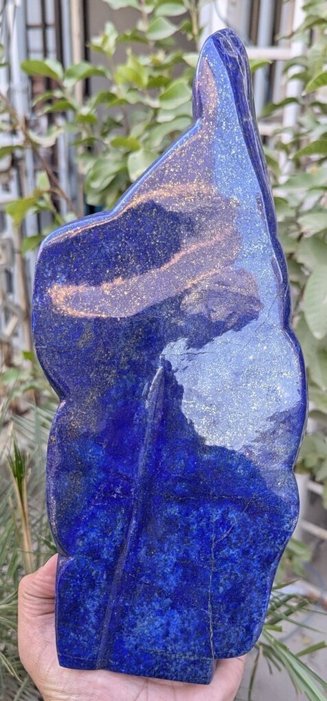 AAA 完美青金石天然矿物石 自由形式 - 高度: 322 mm - 宽度: 130 mm- 2805 g - (1) #2.1