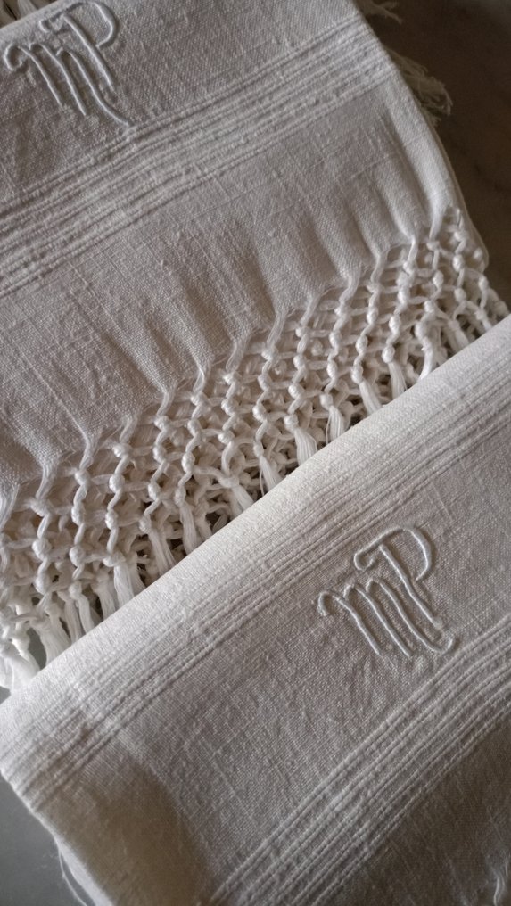 Towel (3)  - 105 cm - 65 cm - Monogram 'MP' #2.1