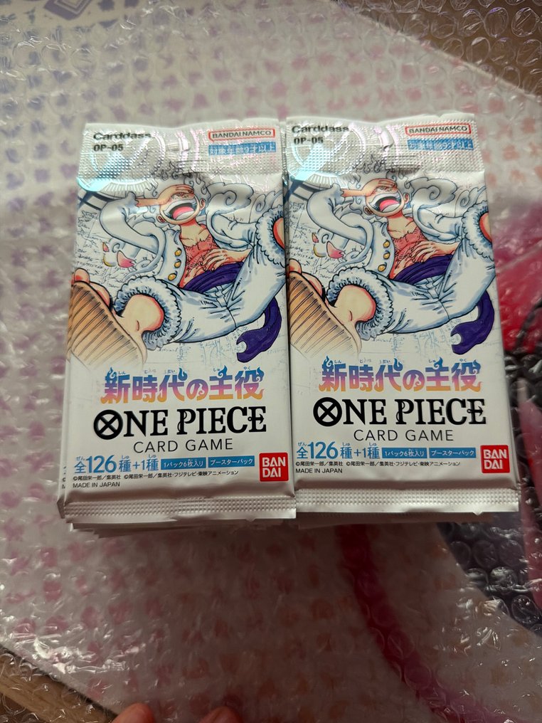 万代 Booster pack - One Piece - 100x pack OP5 Sealed JAP #3.2