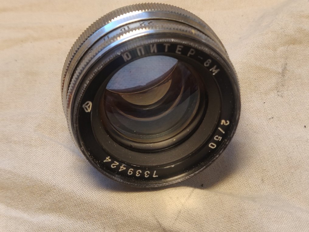 Юпитер Jupiter-8M 2/50mm – Kiev / Contax RF bajonet (ca. 1973) | Obiectiv prim #2.1
