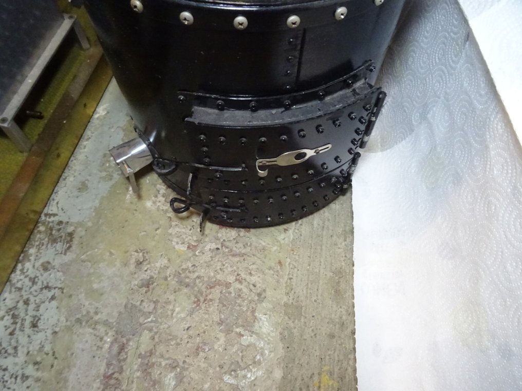 Steam engine - Unknown Manufacturer - Cast iron, Steel - Model Steam Engine Vertical Test Boiler #2.1