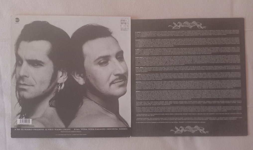 Litfiba, The Trip, Banco Mutuo Soccorso - Múltiples artistas - 4 x great albums - Prog and Alternative Italian Rock - Múltiples títulos - Disco de vinilo - Reemisión - 2017 #2.1