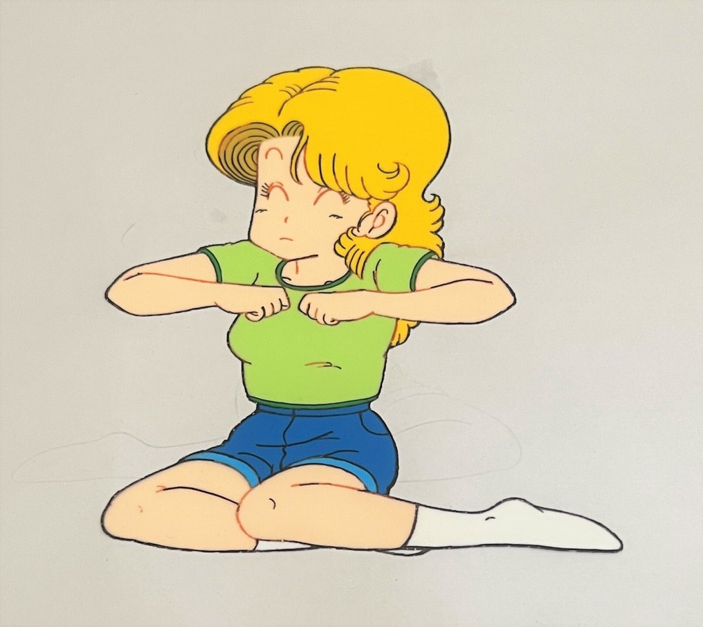 Toei Animation - 1 1 Original Cel + 1 Original Drawing - Dr. Slump - 1980 #1.0