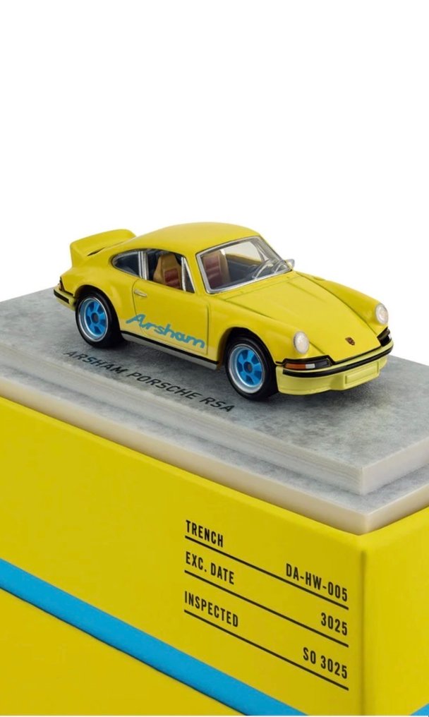Hot Wheels 1:64 - Αυτοκίνητο μοντελισμού - Porsche 911 RS - RSA #1.0