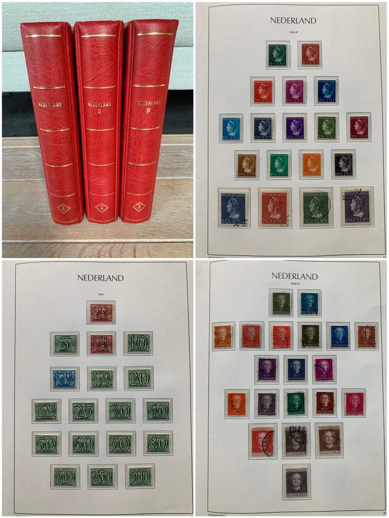 Netherlands 1852/1996 - Extensive collection in three Leuchtturm albums. #1.0