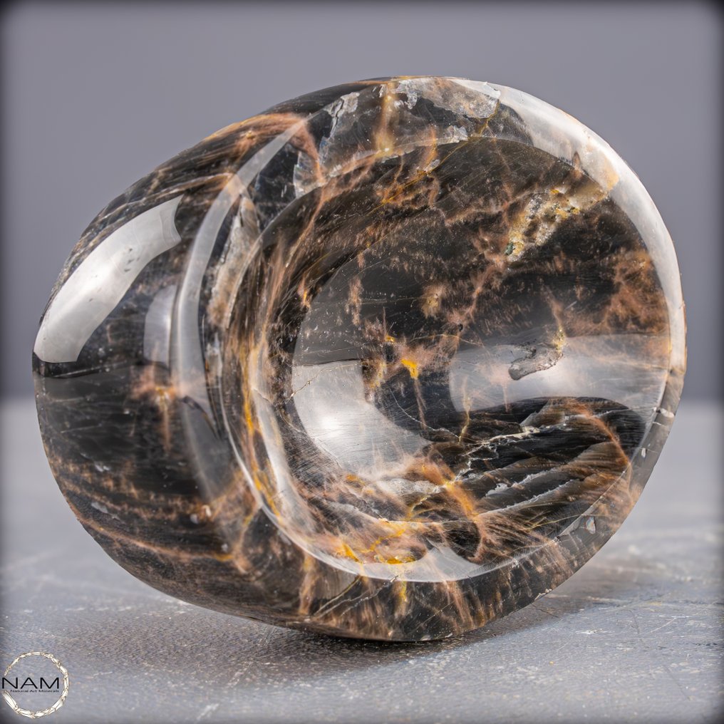 Αποκλειστική φυσική πιατέλα σεληνόπετρας από τη Μαδαγασκάρη- 616.37 g #3.2