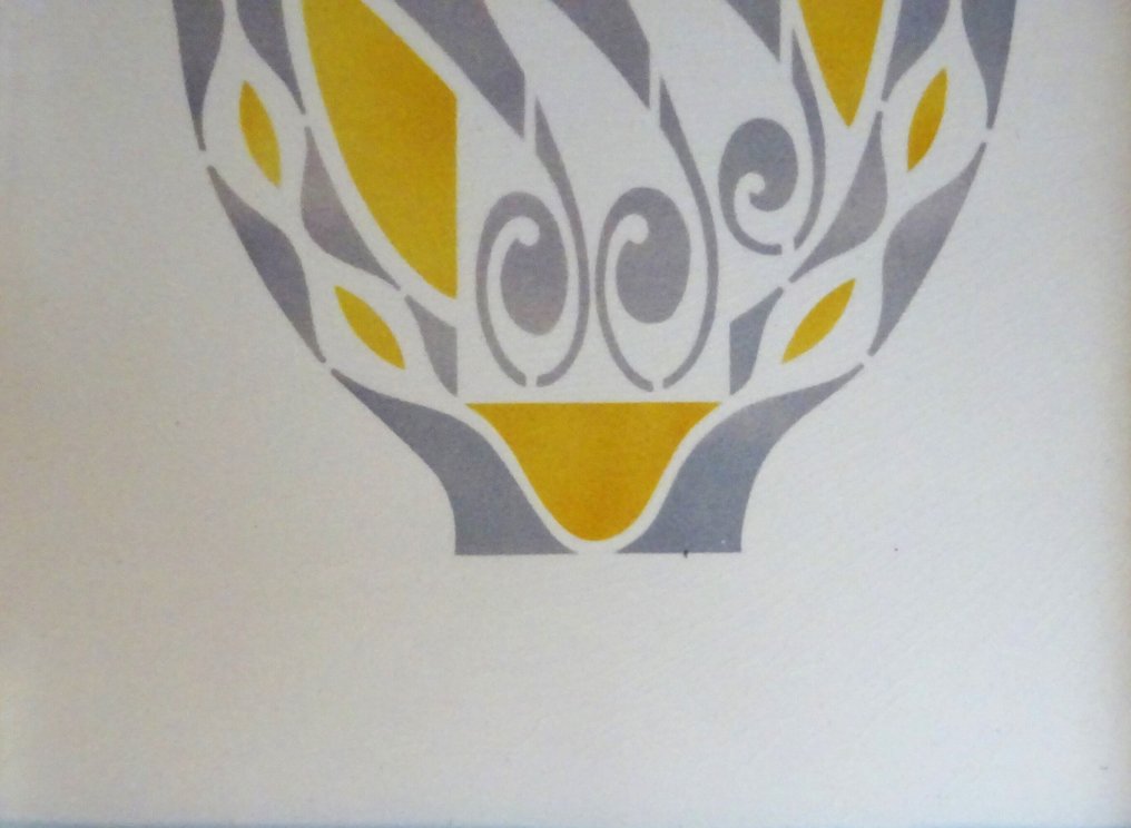 Villeroy & Boch - Villeroy & Boch - 上菜托盤 - Art Deco 珍稀装饰矩形托盘 - 鍍銀, 瓷器 #4.3