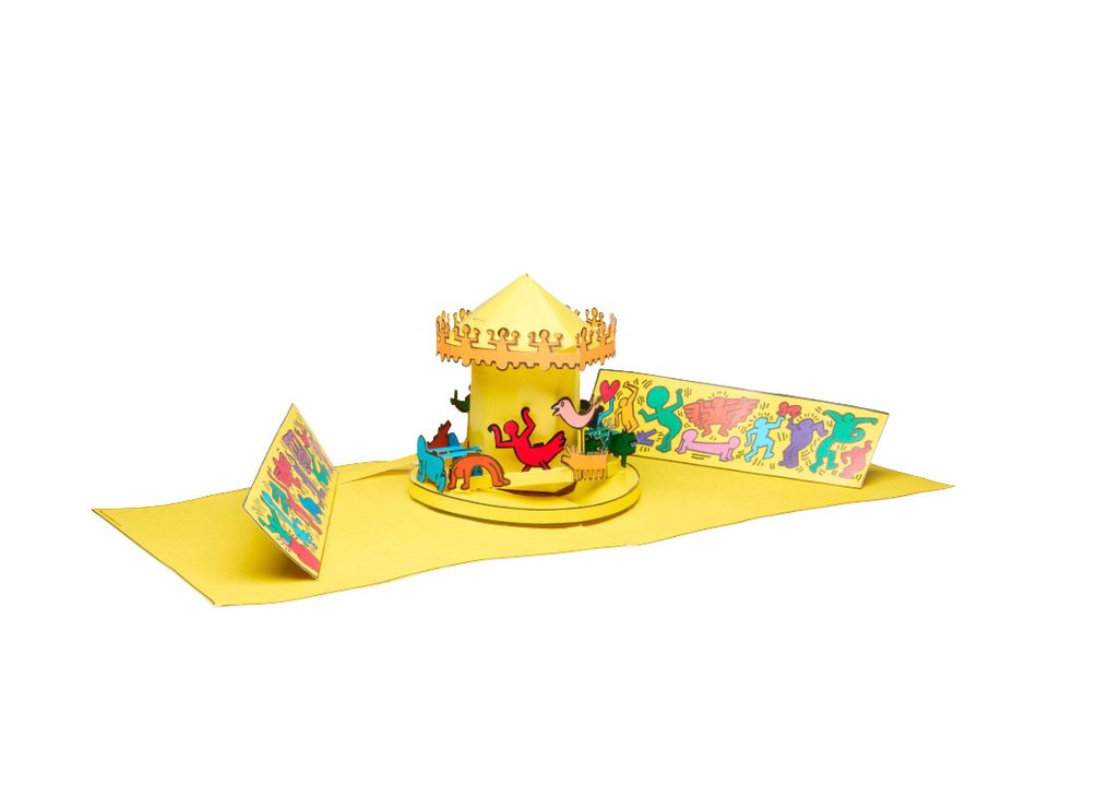 Keith Haring (1958-1990) - Luna Luna Karussell #1.0