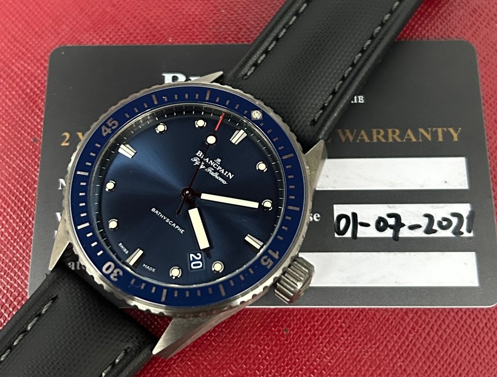 Blancpain - Fifty Fathoms Bathyscaphe - 5000-0240-O52A - Men - 2019 #3.2
