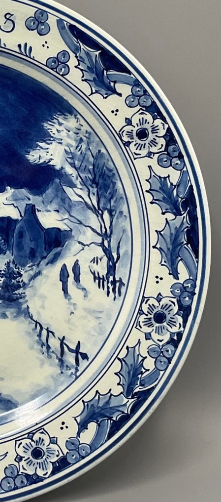 De Porceleyne Fles, Delft - 盤子 - 陶器 - 1956年圣诞节 #2.1