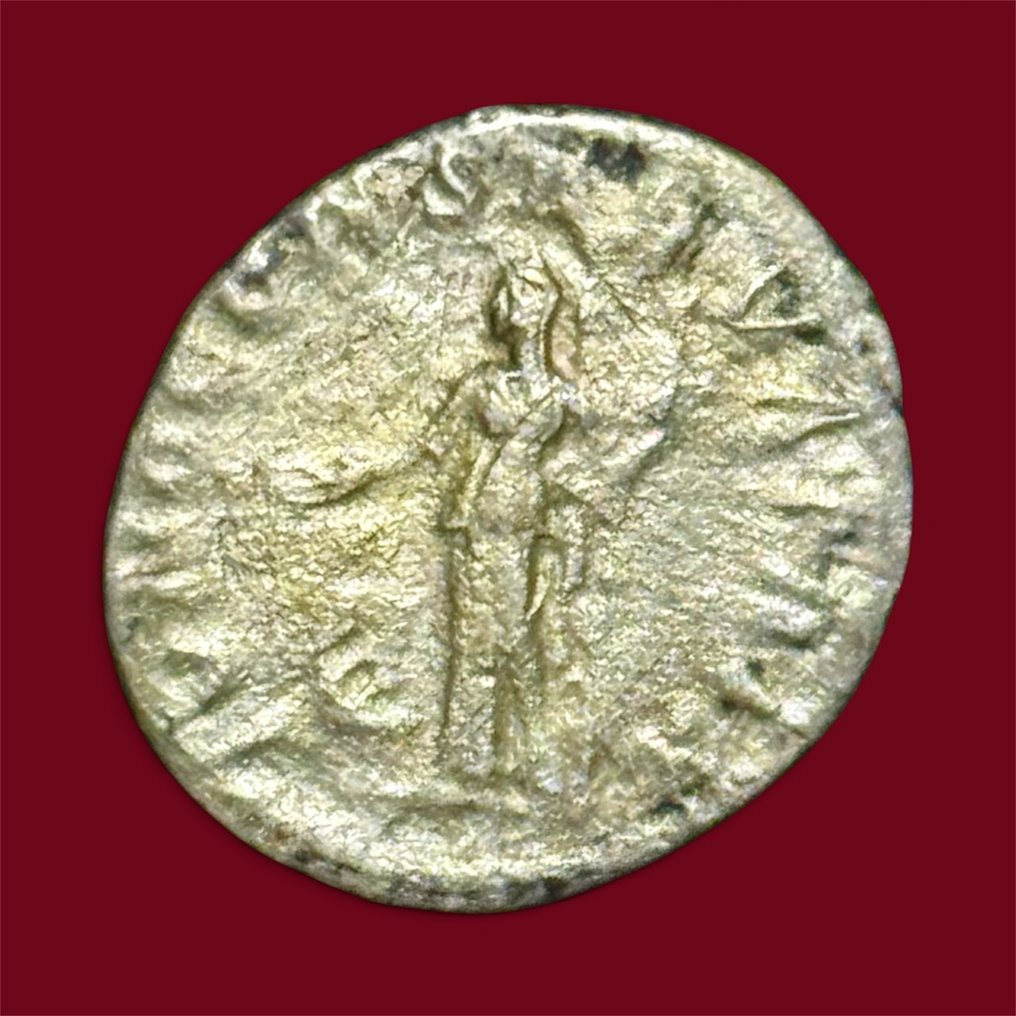 罗马帝国. 尤莉亚•马梅亚 （奥古斯塔， 公元222-235）. Denarius Rome - IVNO CONSERVATRIX  (没有保留价) #1.0