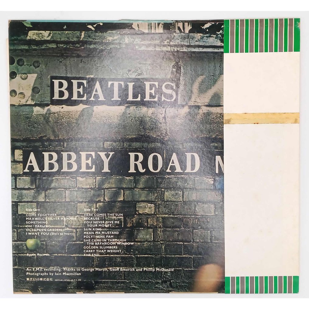 Beatles - Abbey Road - Vinylschallplatte - Japanische Pressung - 1973 #1.0