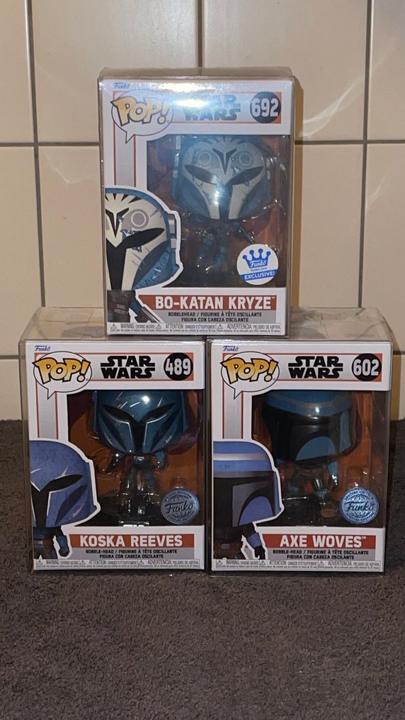 Funko - Funko Pop The Mandalorian (Night Owls) set van 3 - 2020+ - China #1.0