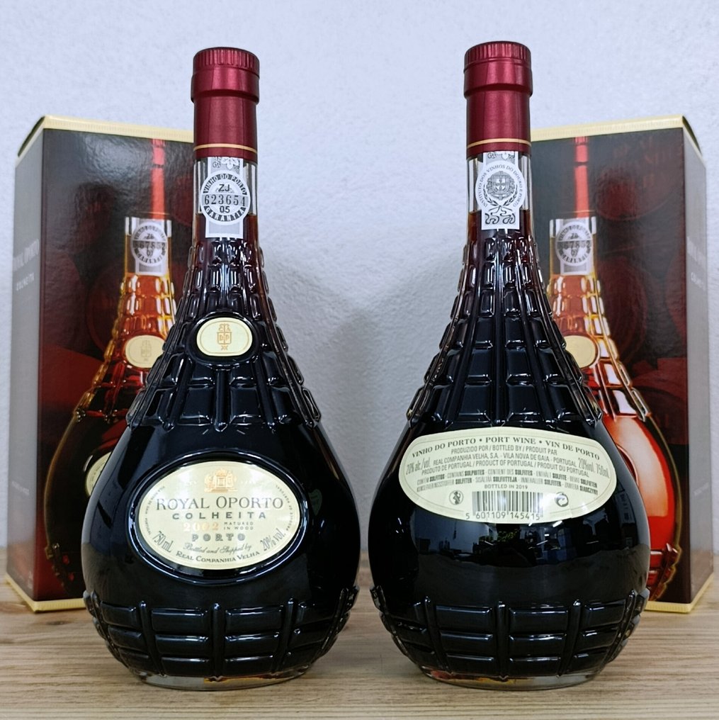 2002 Real Companhia Velha, Royal Oporto - Colheita Port - Bottled in 2019 -  Douro  - 2 Bottles (0.75L) #4.3