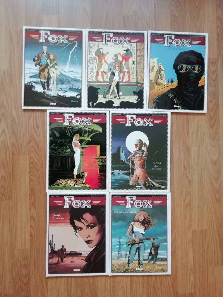 Fox T1 à T7 - Série complète - 7x C - 7 Album - First edition - 1991/1998 #1.0