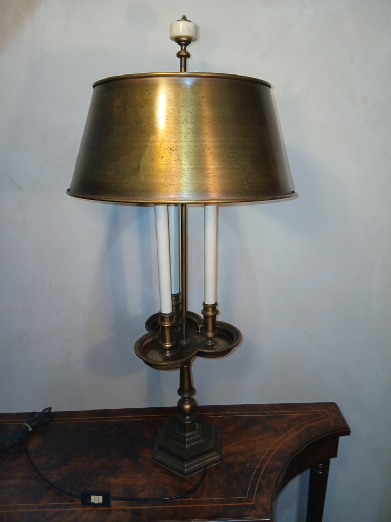 Tischlampe - Bouillotte - Bronze, Messing #1.0