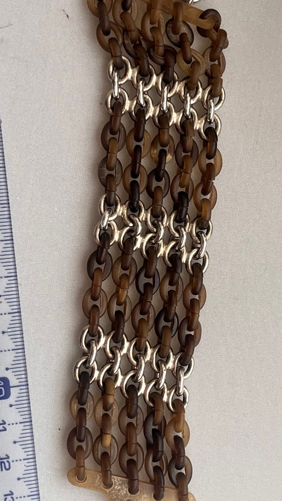 Hermès - corne, Argent - Bracelet #3.2