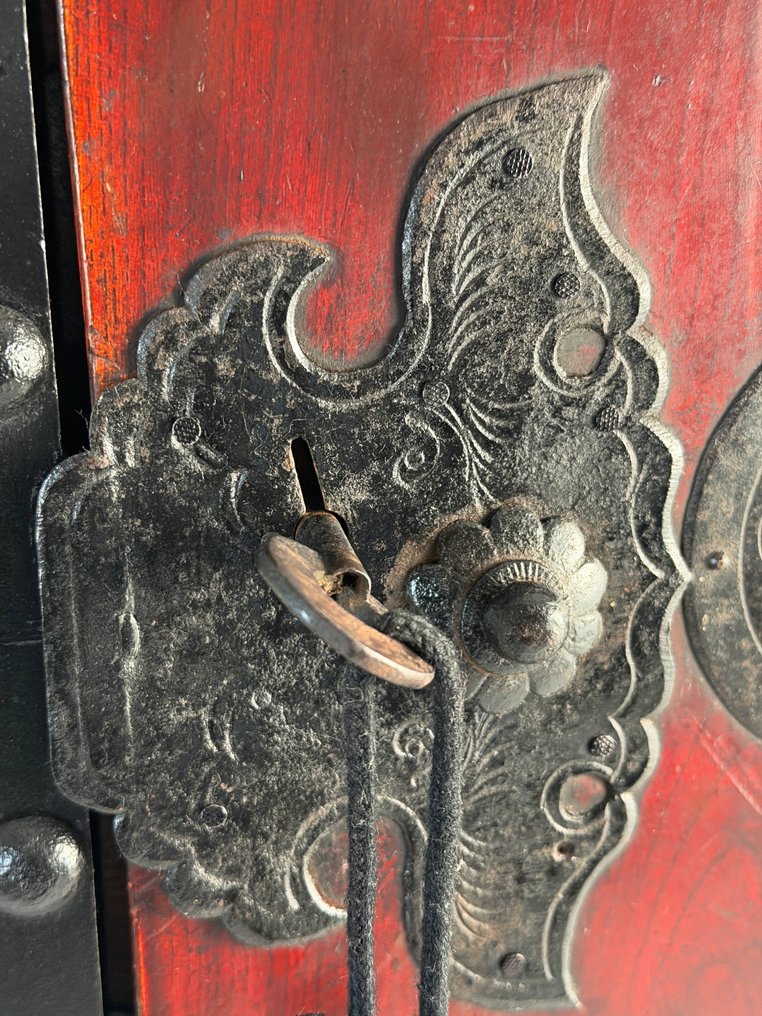 Dulap - Lemn, Fier - Japonia - Dulap de depozitare robust inspirat de nave #3.2