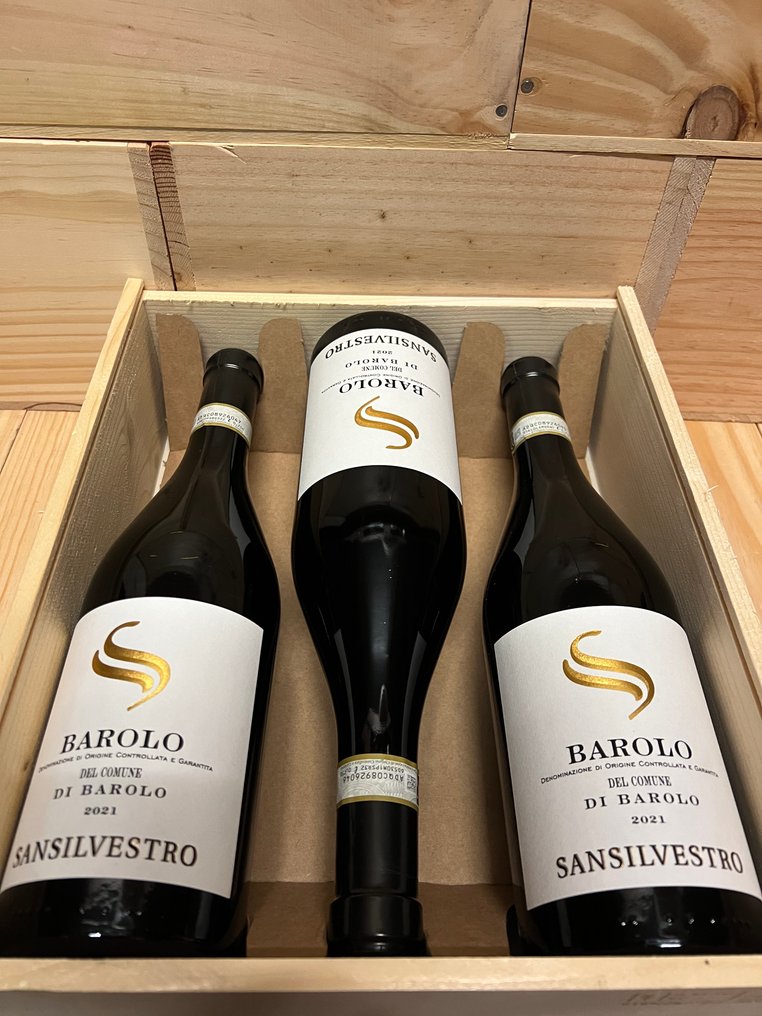 2021 San Silvestro "Barolo del Comune di Barolo" - Barolo - 3 Bottles (0.75L) #1.0