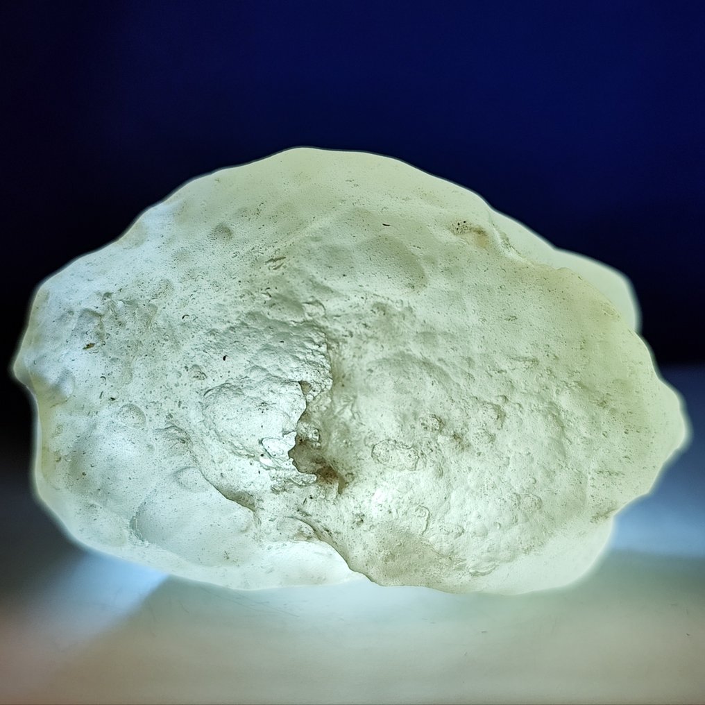 -高品质- 利比亚沙漠玻璃 陨石撞击（埃及，距今两千六百万年前！） - 117.9 g #2.1