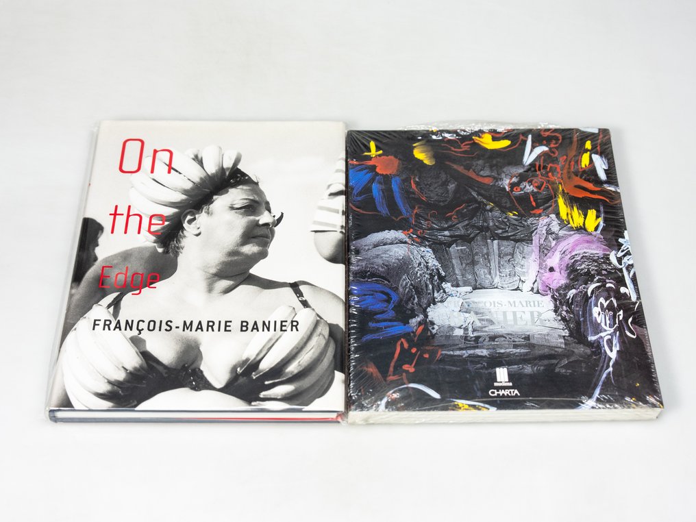 François-Marie Banier - Lot with 2 books: On the Edge & François-Marie Banier - 2000-2005 #1.0