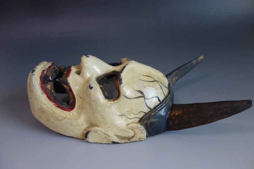 日本能乐面具 - 木 - 般若 (没有保留价) #3.2