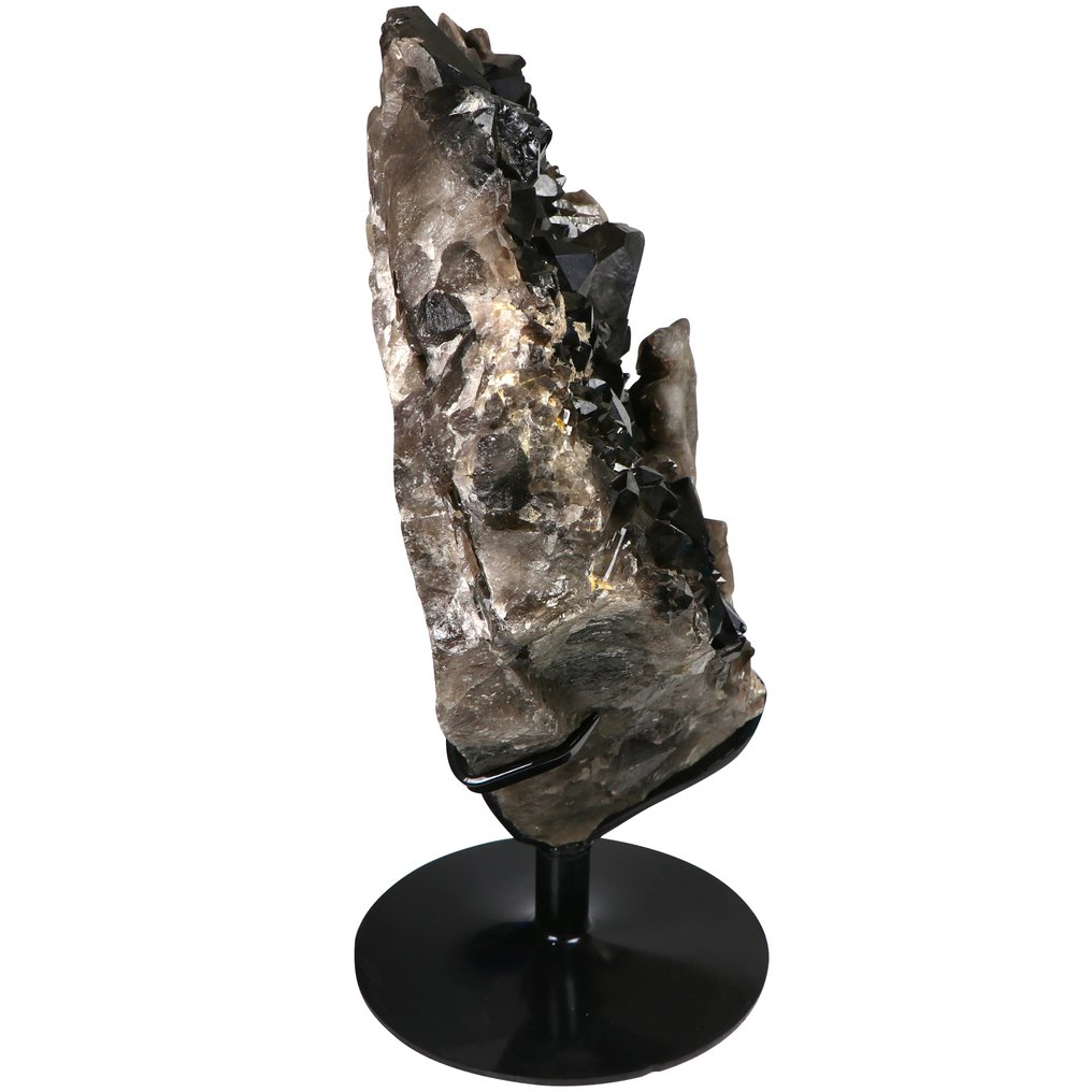 博物馆藏品 - 烟水晶 内部件 - 48x45x20 厘米- 18 kg #2.1