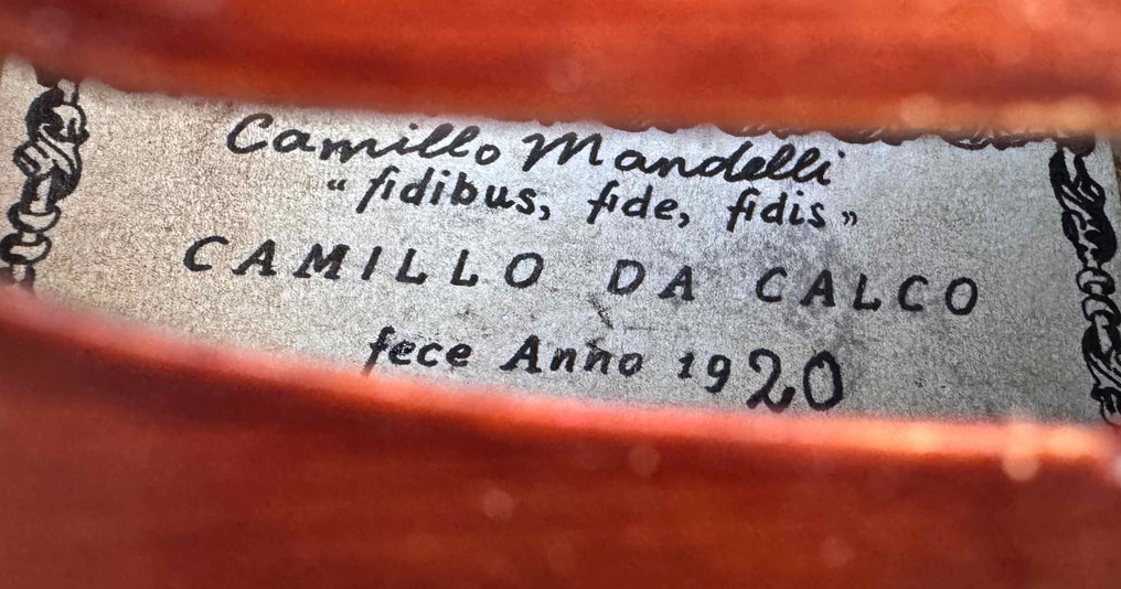 Labelled Mandelli - - Βιολί - 1920 #2.1