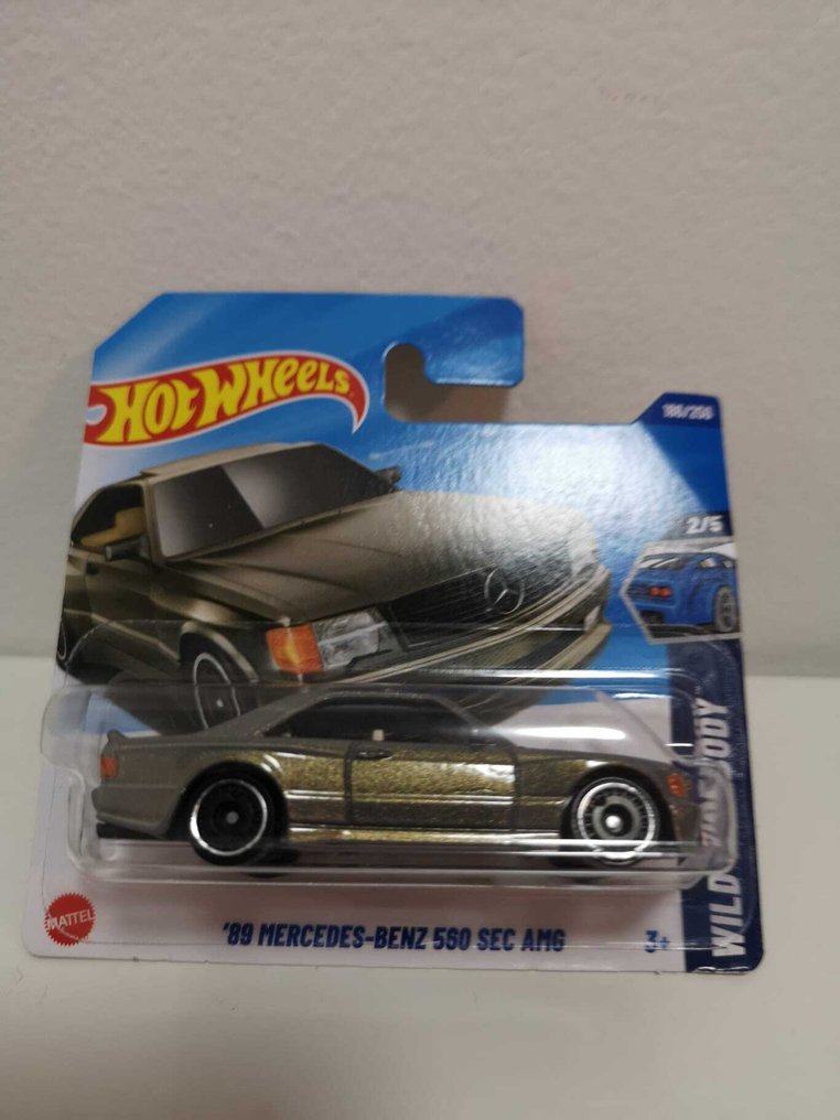 Hot Wheels 1:64 - Model car  (8) - '89 MERCEDES-BENZ 560 SEC AMG, Audi avant rs2, Audi Quattro '87, F1 Mclaren Mercedes Petronas - German Icons & Motorsport Lot – Audi, BMW, Mercedes, Porsche – 10 Hot Wheels (2024–2025) #1.0
