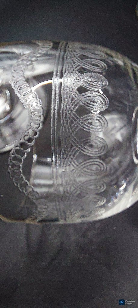 Val Saint Lambert - 波特酒酒杯 (6) - Lothaire - 玻璃 #1.0