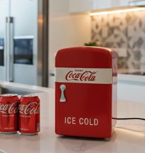 Ψυγείο - Μέταλλο, Πλαστικό, Χάλυβας - Φορητή ψυγείο Coca Cola #4.3