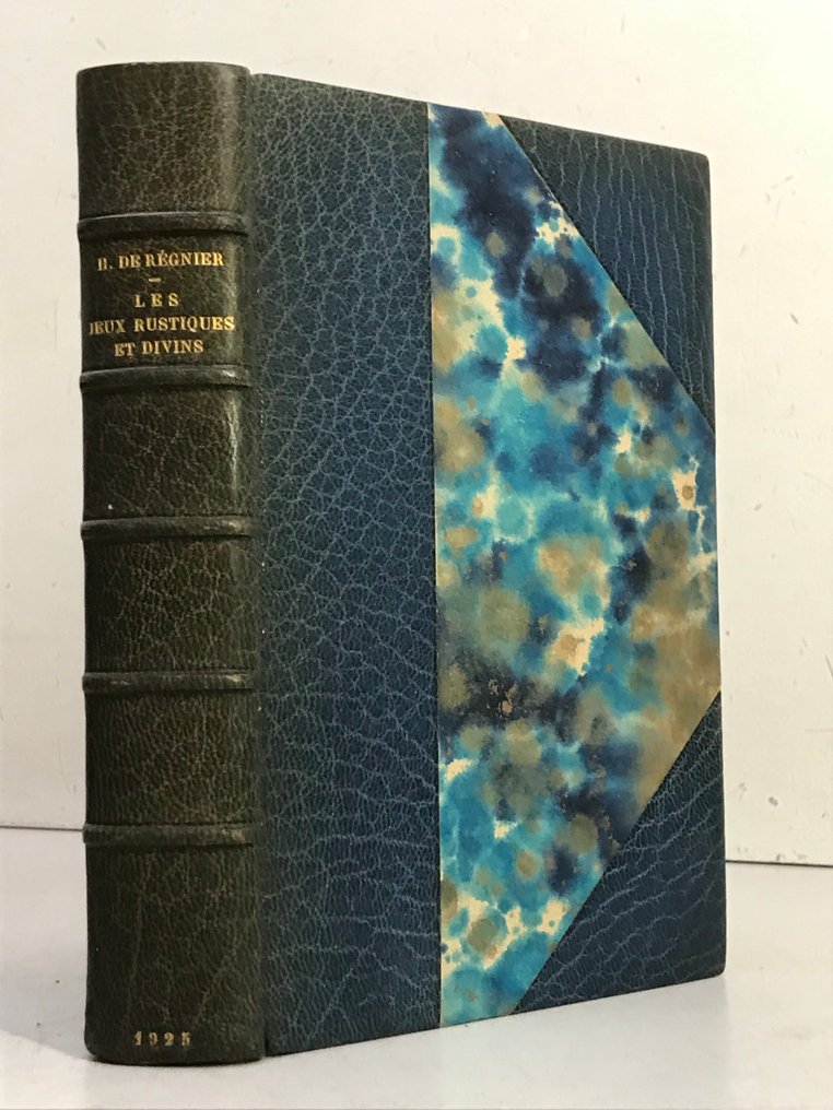 Henri de Régnier / Pierre Gandon - Les Jeux rustiques et divins [Reliure signée Bernasconi; 1/56 sur Annam] - 1925 #1.0