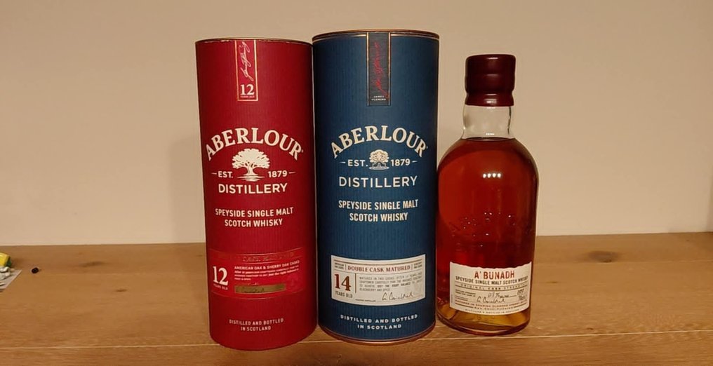 Aberlour 12yo, 14yo, A' Bunadh Batch 077  - 70厘升 - 3 瓶 #4.3