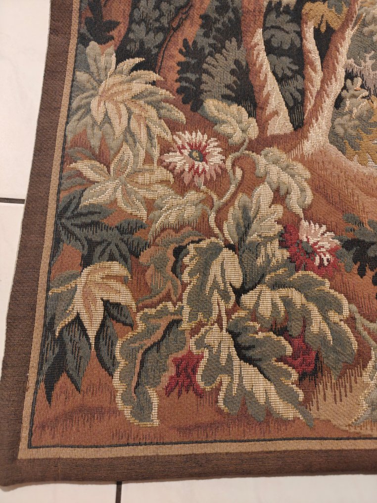 jules pansu Wynnel en Declercq - Tapestry - 91 cm - 136 cm - Landscape of the Loirage #4.3