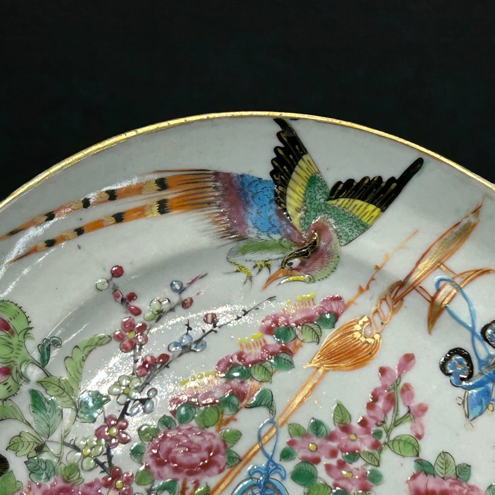 Plate - Porcelain - Daoguang canton border #1.0