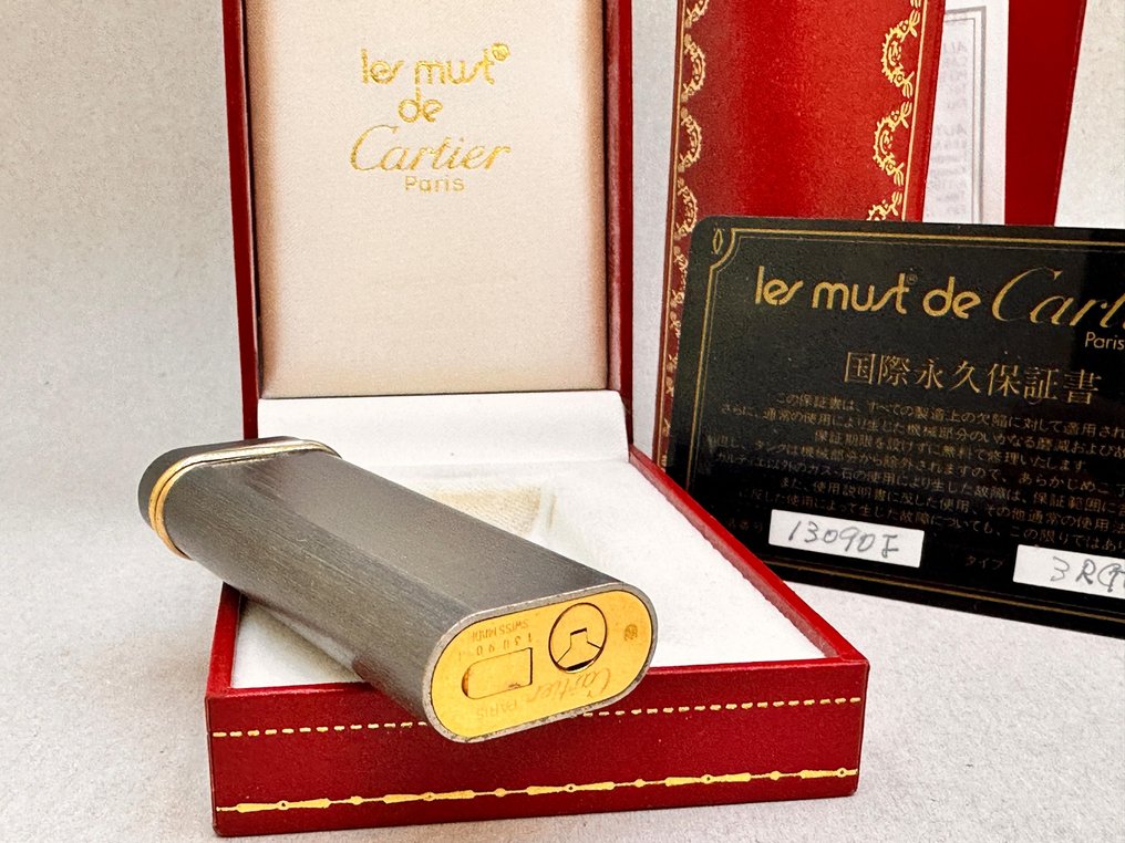 Cartier - Les Must de Cartier - 打火機 - 鍍鉑金, 鍍金 #3.2
