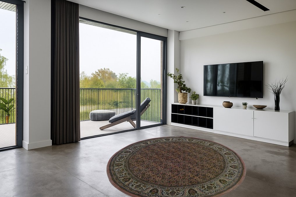 Bidjar - renset - Teppe - 193 cm - 193 cm #1.0