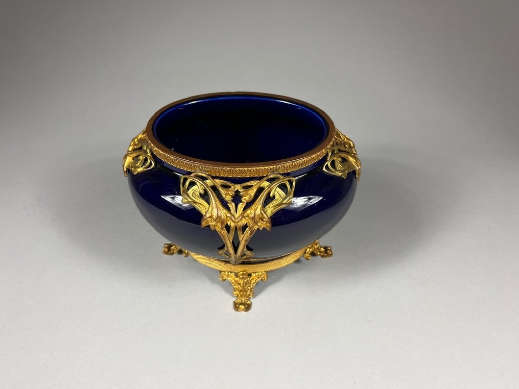 花盆架 - 陶器, 黄铜 #1.0