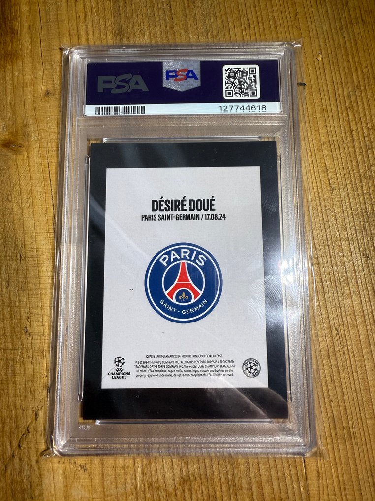 2024/25 Topps 2024-25 Here We Go UCC Désiré Doué 32/49 序列化卡 - PSA 9 - 1 Graded card #1.0